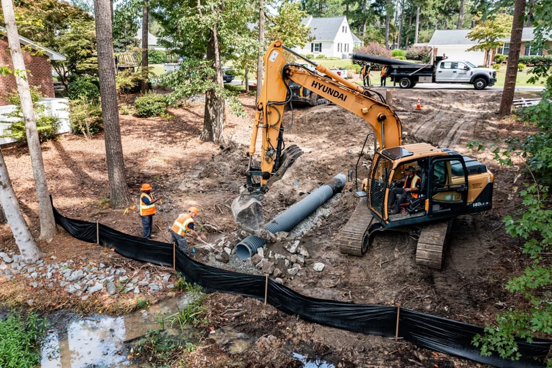 Sewer Repair — typical job